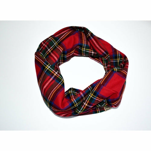 Holiday Classic Red Tartan Plaid Dog Scarf
