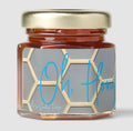 "Oh, Honey" Jars of Honey with Wooden Dipper--Set of 6