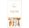 Custom Lady Vols Cornhole Set--2 Boards & 8 Bags.  $375.00